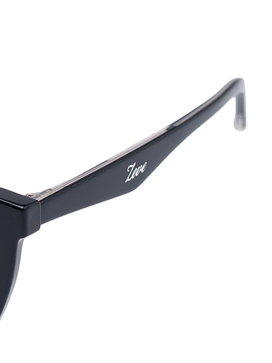 LogoRykerSunglassesBlackGrey - Zeve