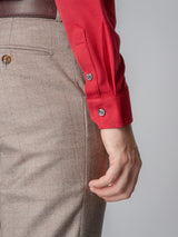 Long-Sleeve-Polo-Shirt-Maroon-One-Piece-Collar-Single-Button_02 - Zeve