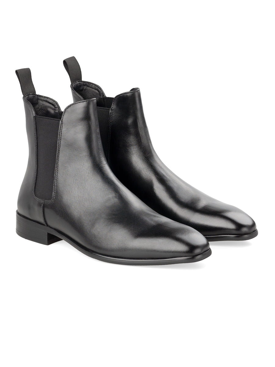 Louis-Chelsea-Boots-Solid-Black_02 - Zeve