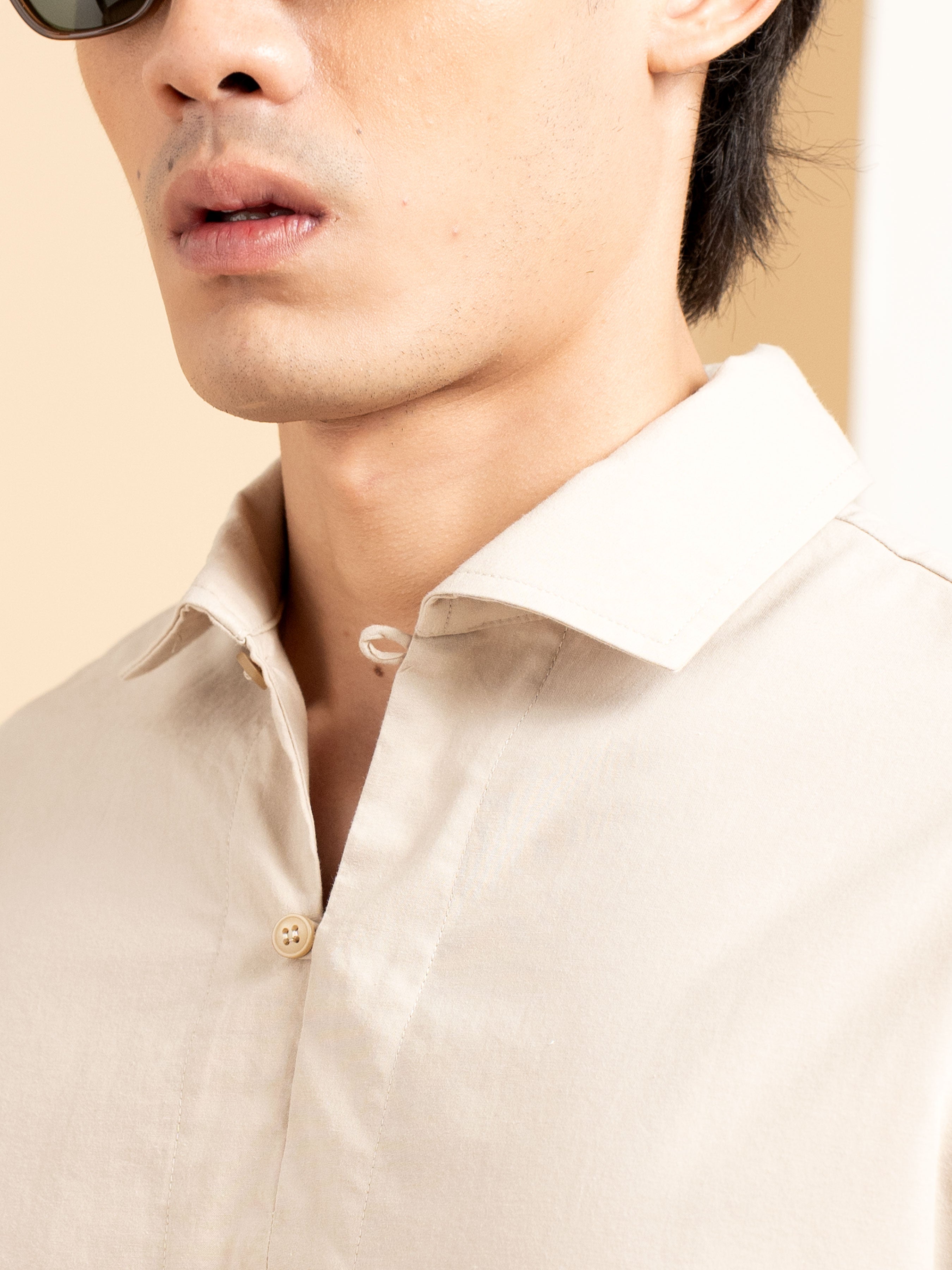 Lucan Shirt - Beige