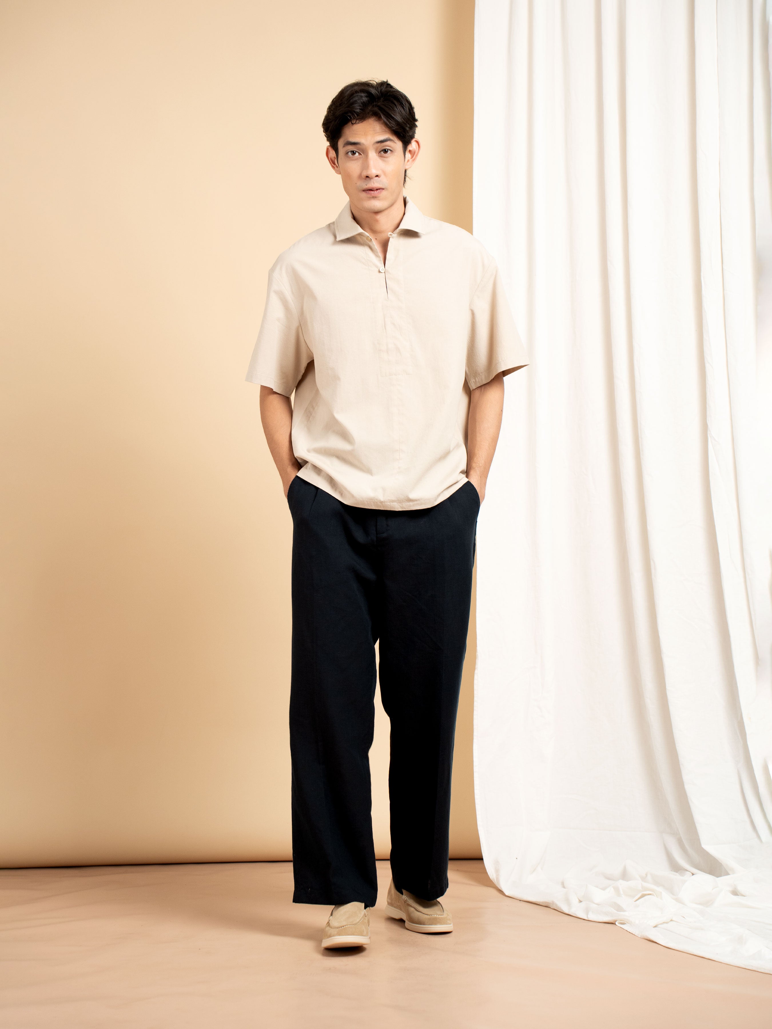 Lucan Shirt - Beige