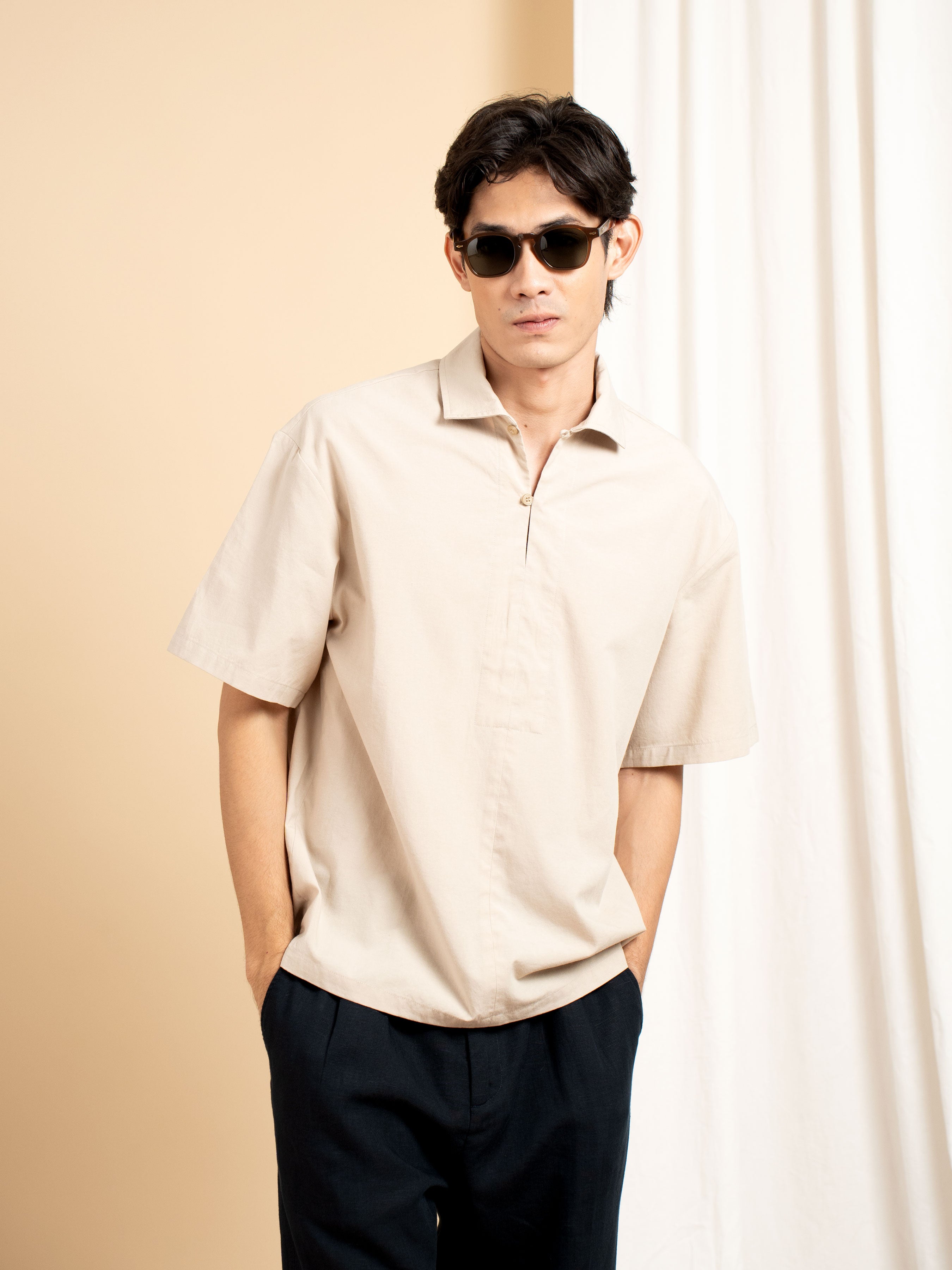 Lucan Shirt - Beige