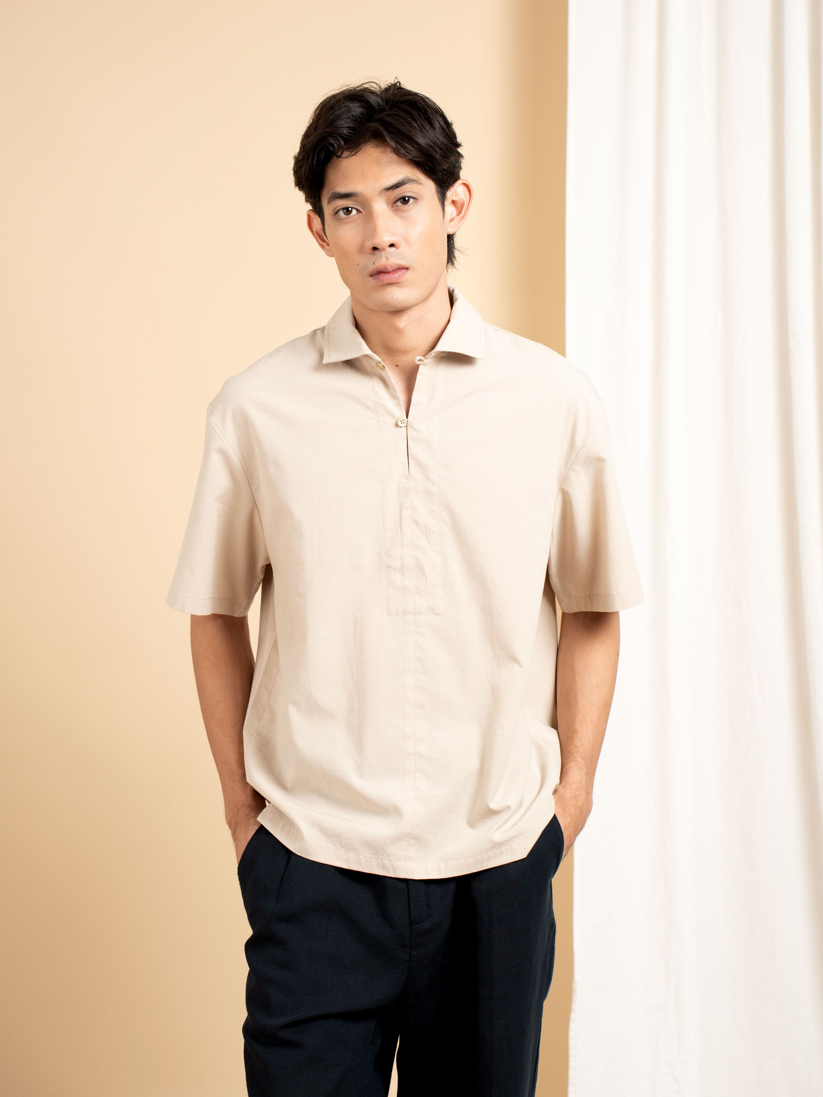 Lucan Shirt - Beige