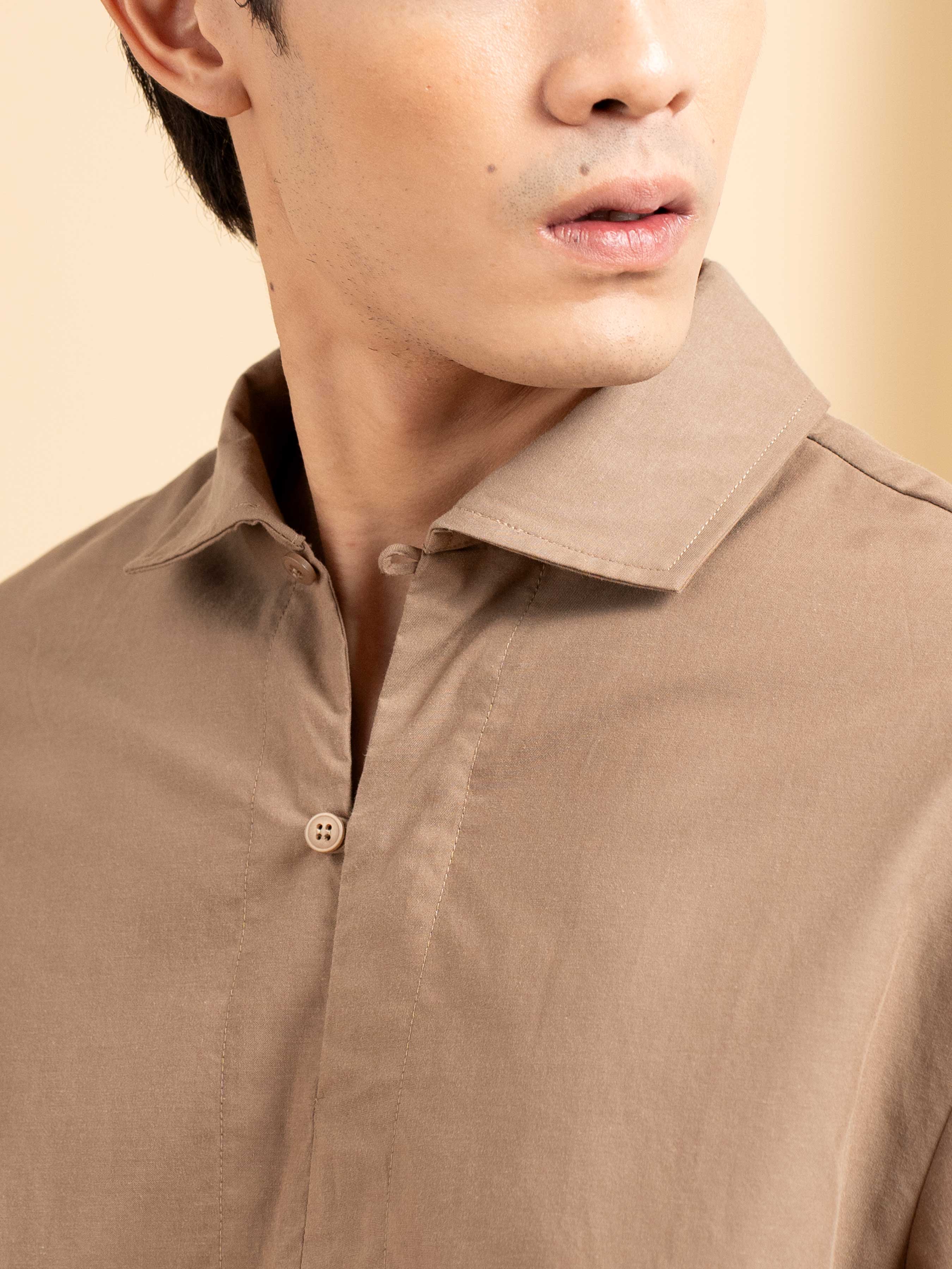 Lucan Shirt - Brown
