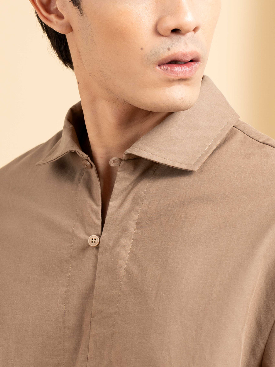 Lucan Shirt - Brown