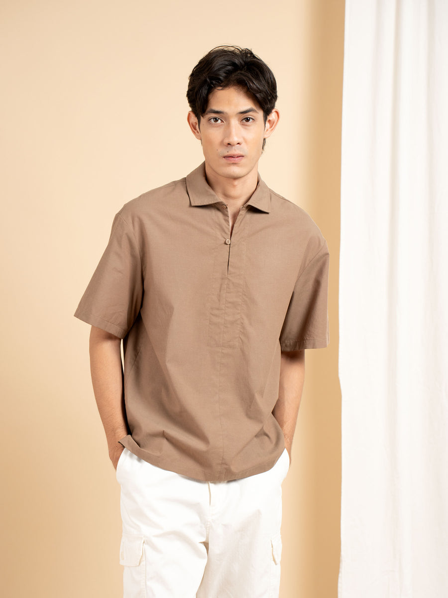 Lucan Shirt - Brown