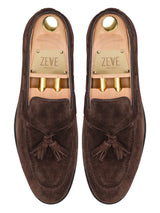 Lucien Tassel Loafer - Coffee Suede Leather