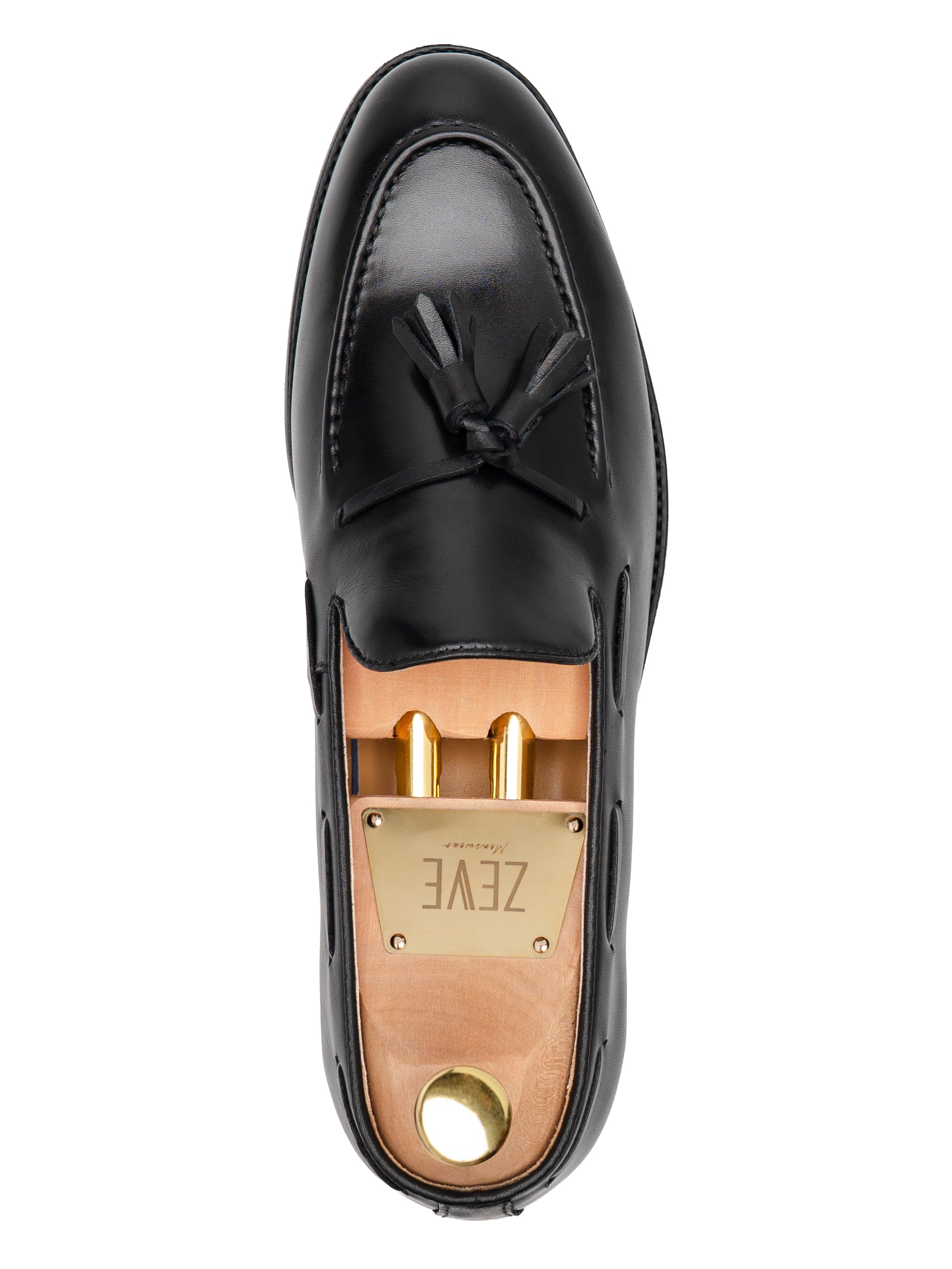 Lucien Tassel Loafer - Solid Black Leather