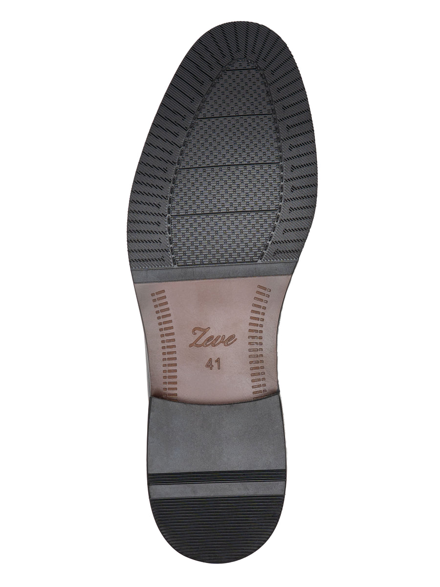 Lucien Tassel Loafer - Solid Black Leather