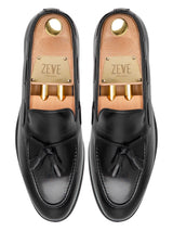 Lucien Tassel Loafer - Solid Black Leather