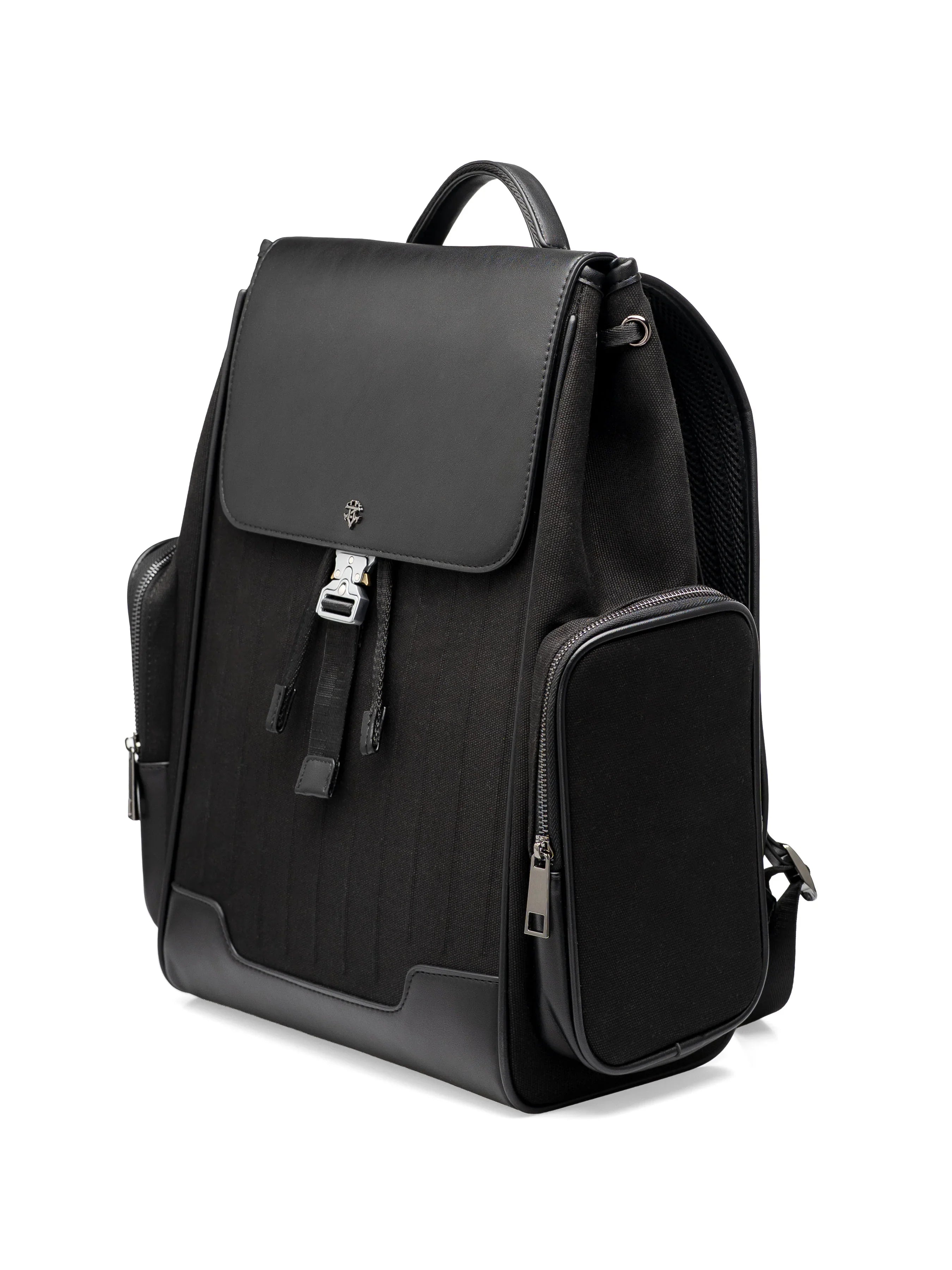 LussoBackpackBlackLeather3 - Zeve