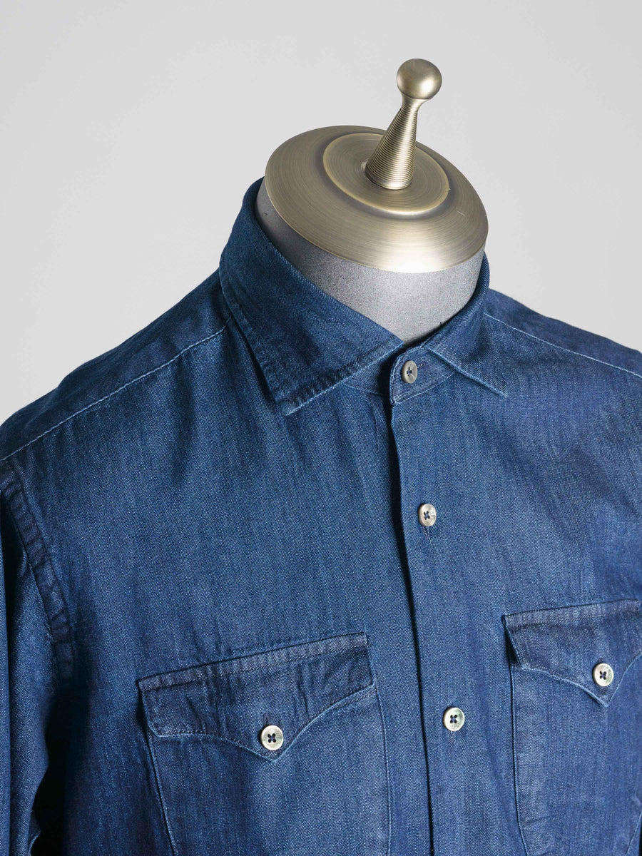 Mateo-Denim-Shirt-Dark-Blue-Windsor-Collar-Collar_91681fde-4dee-4210-8b98-54ad35ff1d15 - Zeve