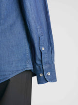 Mateo-Denim-Shirt-Dark-Blue-Windsor-Collar-Sleeve2_3f6d2dea-9163-487e-a000-f4c7b58e236b - Zeve
