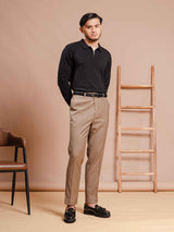 MilanoKnitBlackQuarter-Zip2 - Zeve