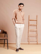 MilanoKnitKhakisQuarter-Zip1 - Zeve