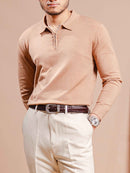 MilanoKnitKhakisQuarter-Zip4 - Zeve