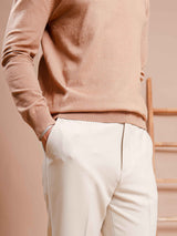 MilanoKnitKhakisQuarter-Zip7 - Zeve