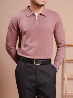MilanoKnitMauveBrownQuarter-Zip4_a18523fc-36f2-447d-ab8e-9aaf7ab0c982 - Zeve