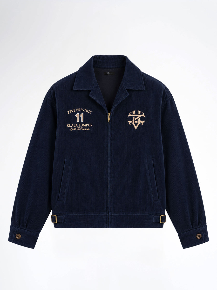 Miller Corduroy Jacket - Navy Blue