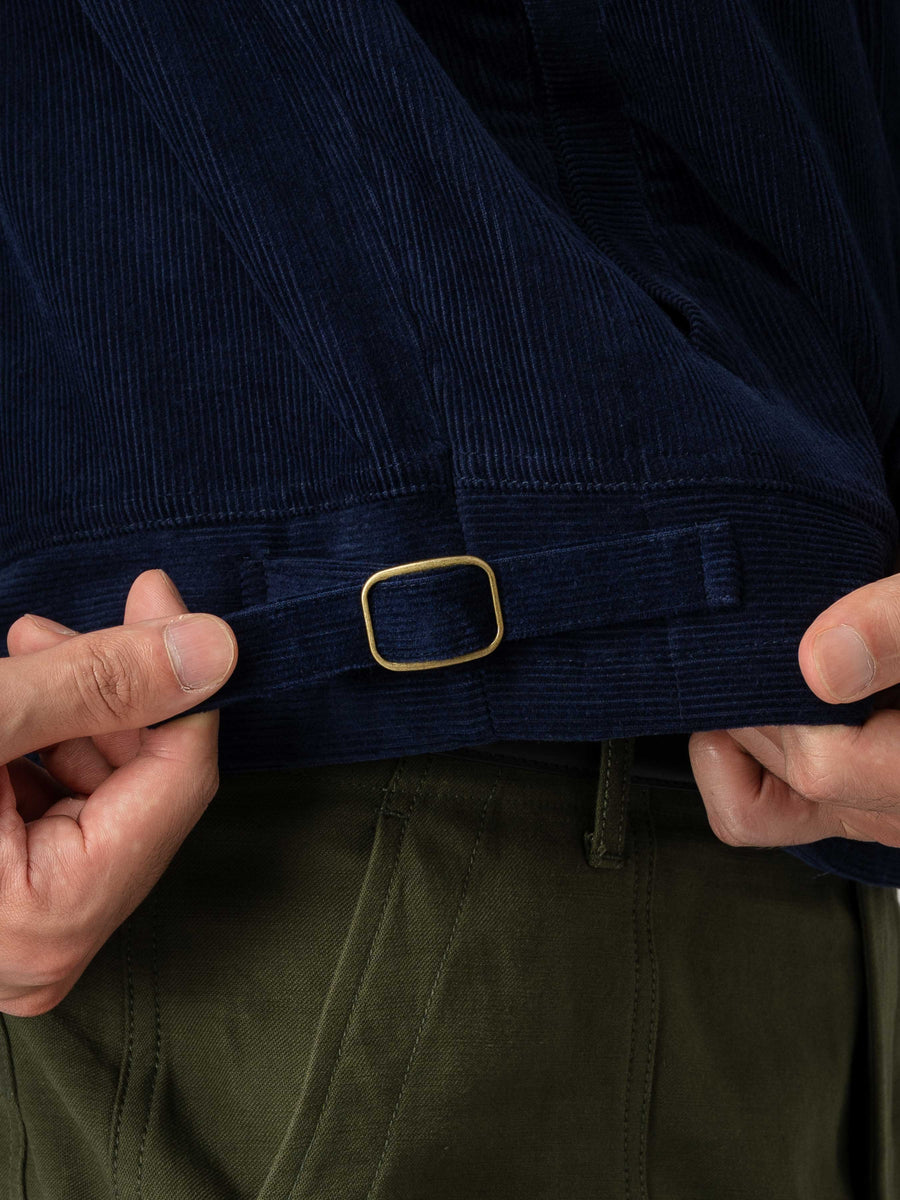 Miller Corduroy Jacket - Navy Blue