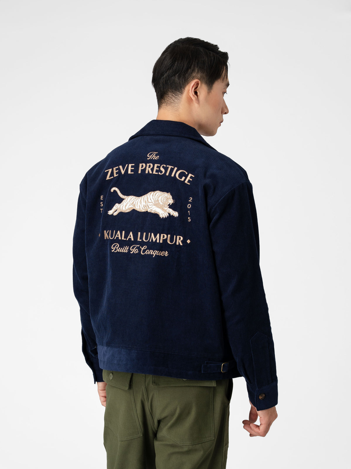 Miller Corduroy Jacket - Navy Blue