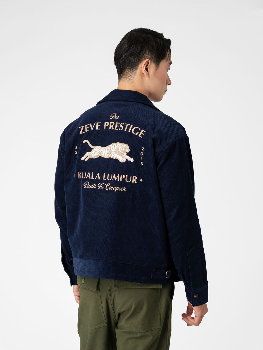 Miller Corduroy Jacket - Navy Blue