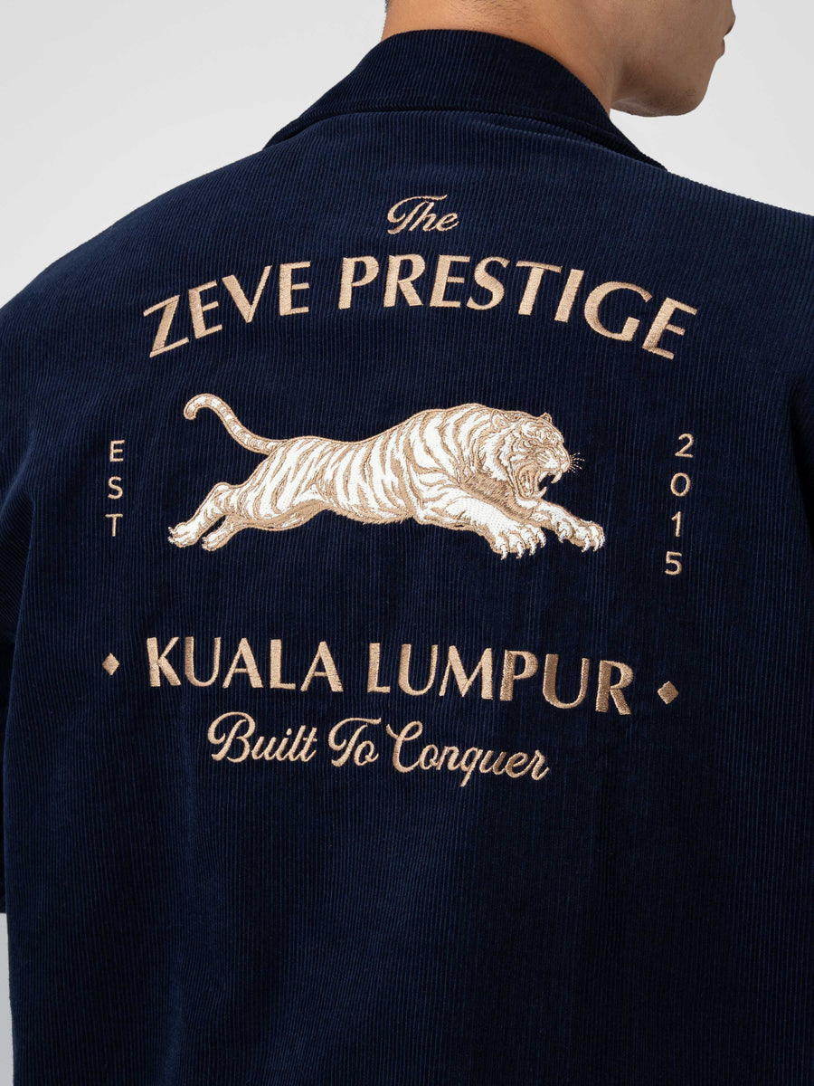 Miller Corduroy Jacket - Navy Blue