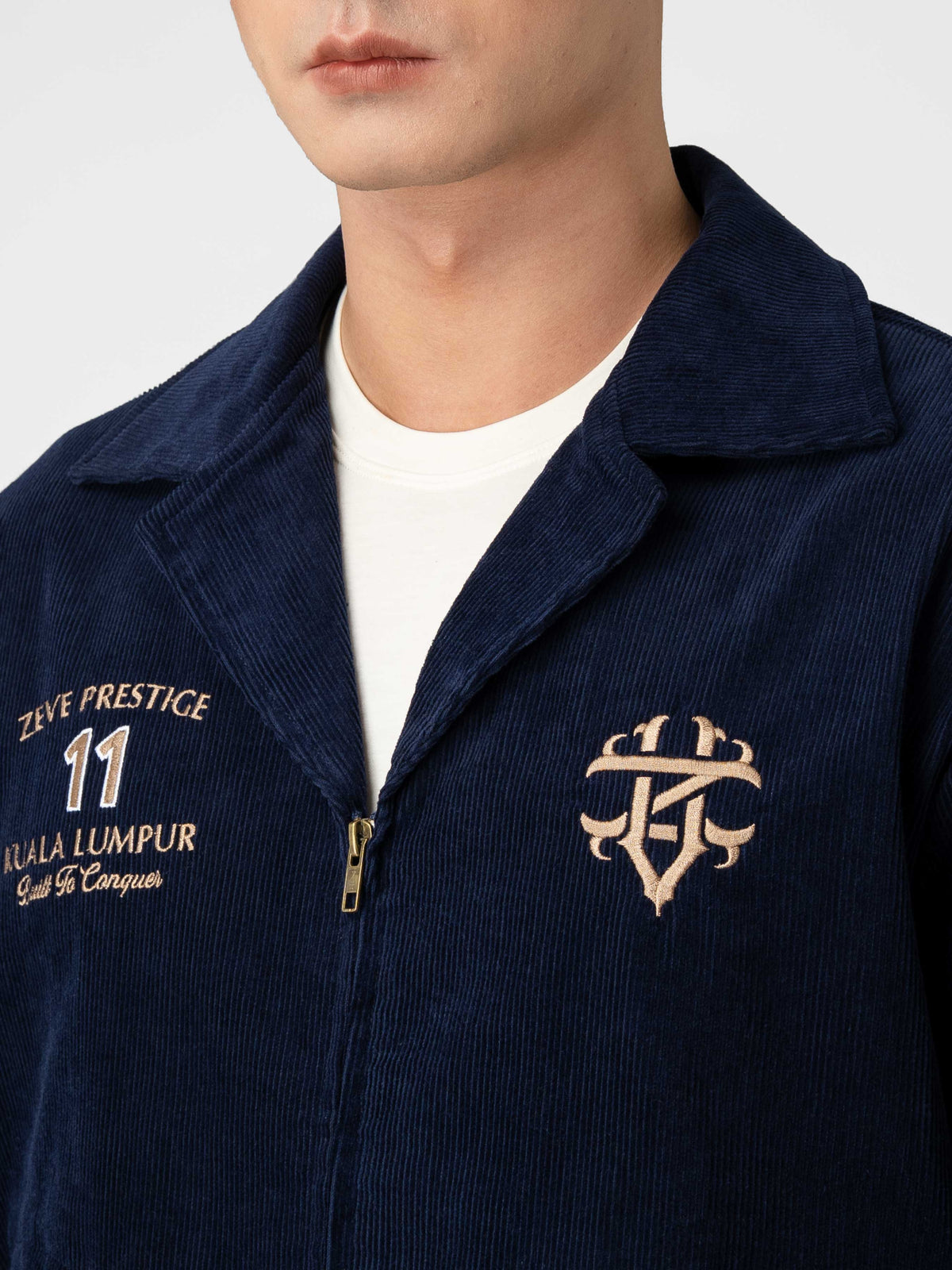 Miller Corduroy Jacket - Navy Blue