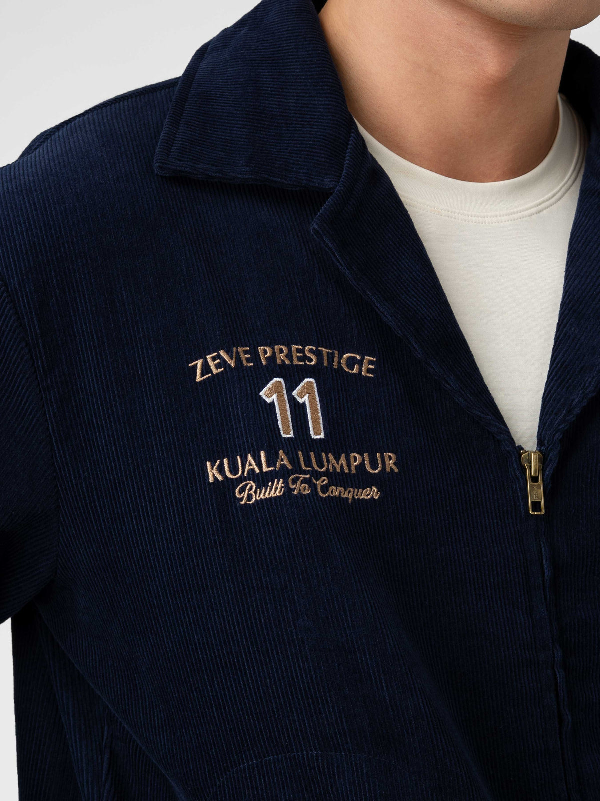 Miller Corduroy Jacket - Navy Blue