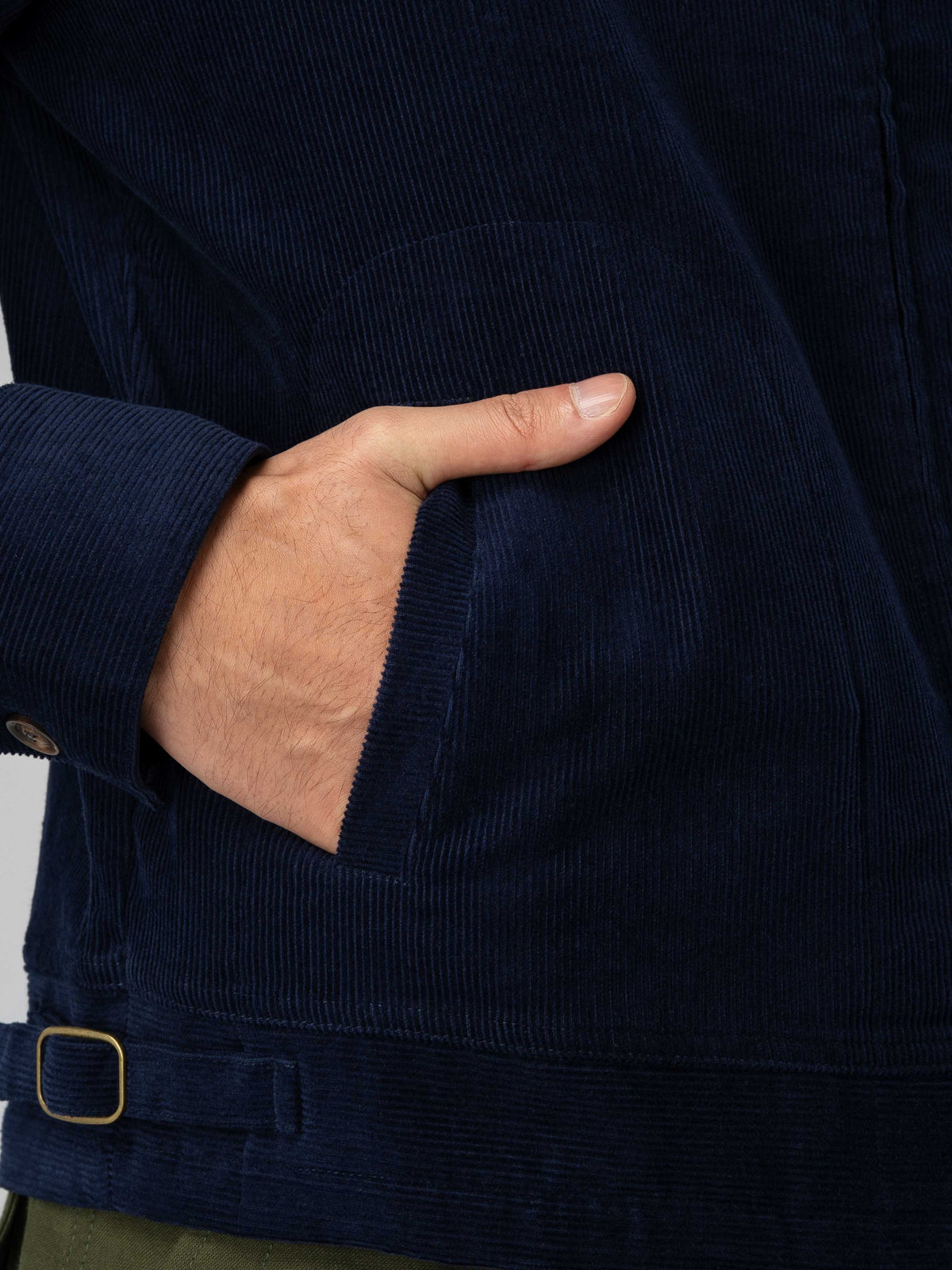 Miller Corduroy Jacket - Navy Blue
