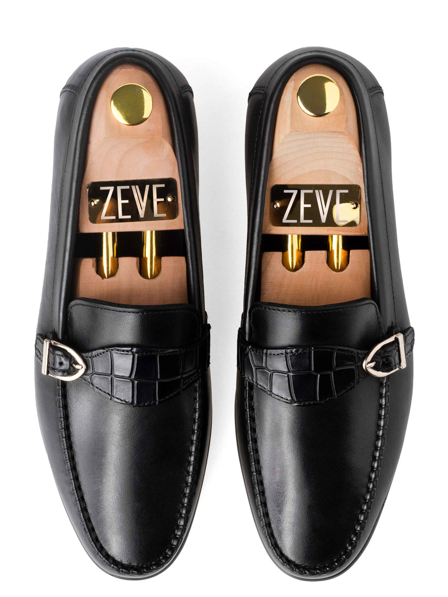 Moccasin-Loafer-Single-Croco-Strap--Black_04_2c3871e2-33da-4f15-b3bd-ea519ede8f3f - Zeve