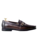 Moccasin-Loafer-Single-Croco-Strap-Brown_01 - Zeve