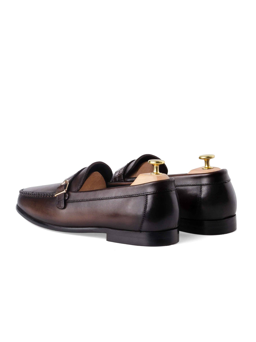 Moccasin-Loafer-Single-Croco-Strap-Brown_04 - Zeve
