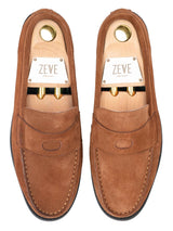 MonarchLoaferHavanaSuedeLeatherTop - Zeve