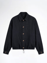 Nile Linen Overshirt - Blue