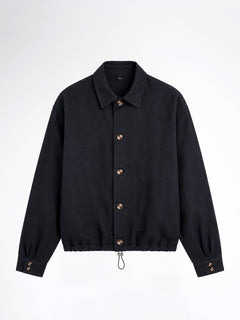 Nile Linen Overshirt - Blue