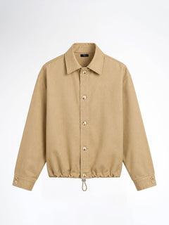 Nile Linen Overshirt - Khaki