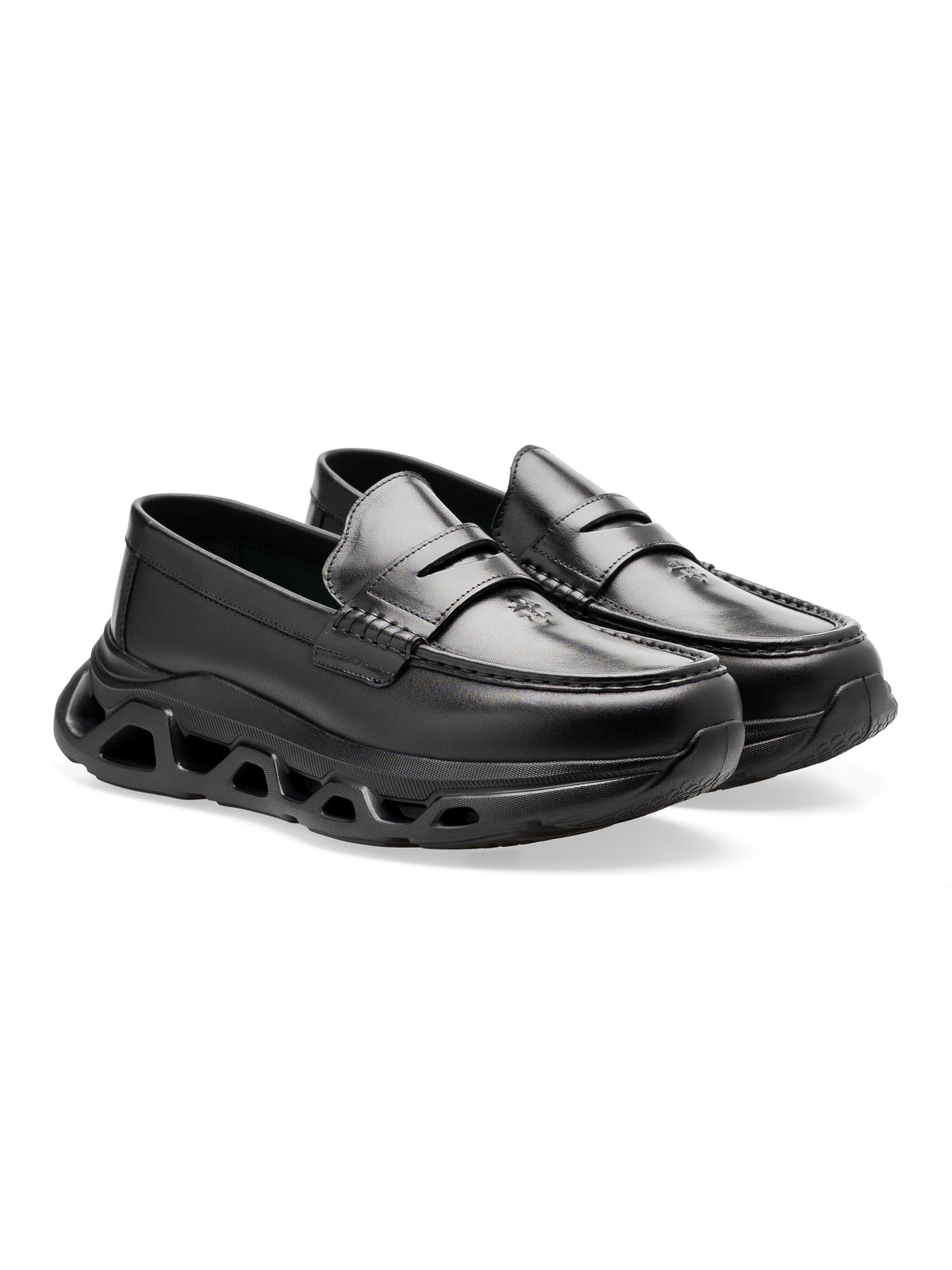 Noren Hybrid Loafer - Black Leather