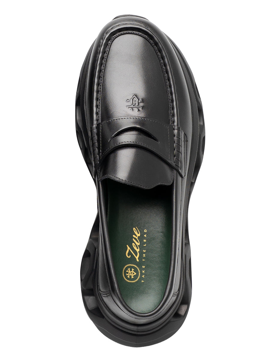 Noren Hybrid Loafer - Black Leather
