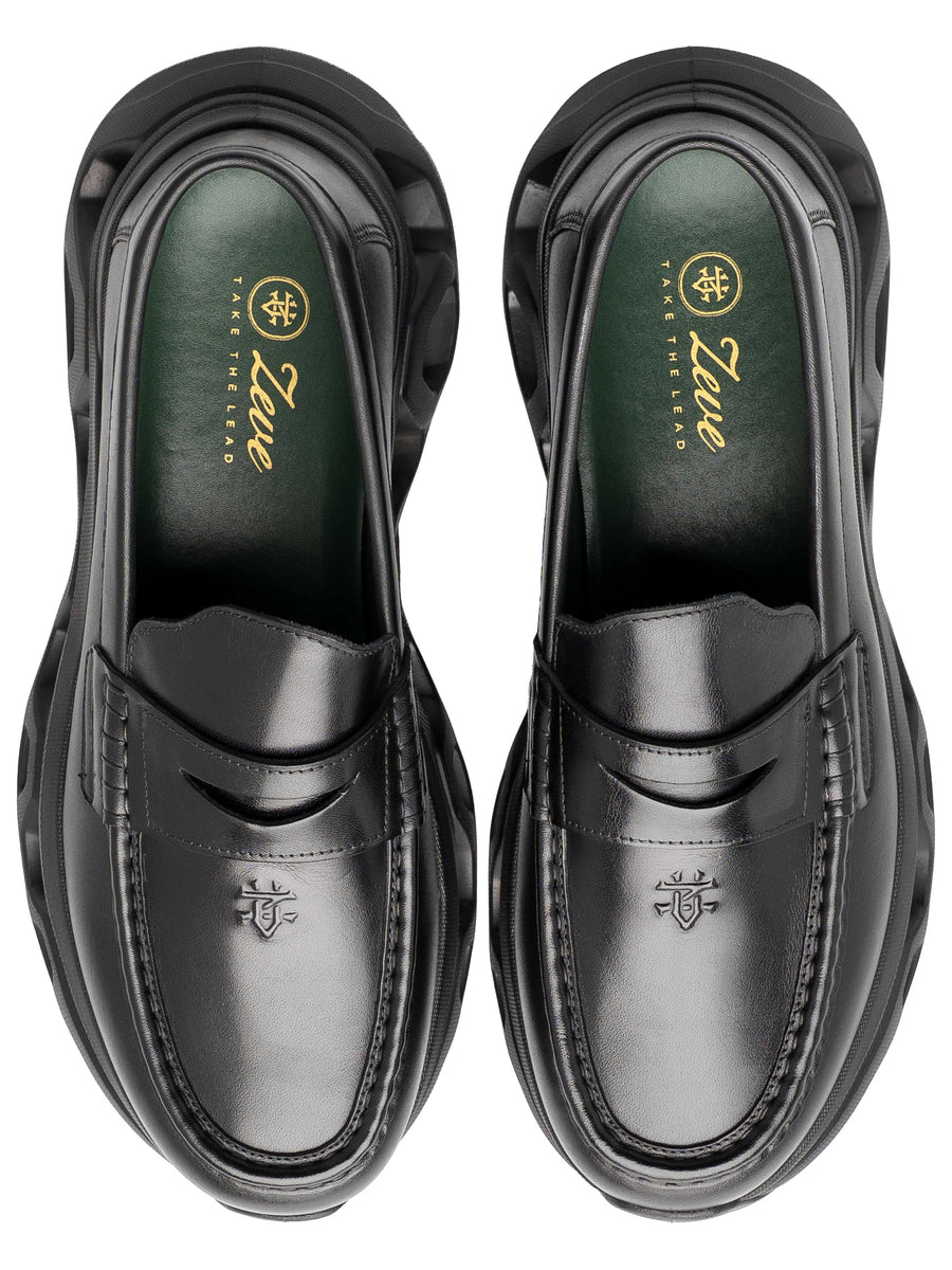 Noren Hybrid Loafer - Black Leather