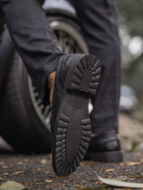 PennyLoaferHorsebitBuckleBlackPhytonLeatherCombatSole09_6913deb1-dac3-432f-a10e-fd052cf895b7 - Zeve