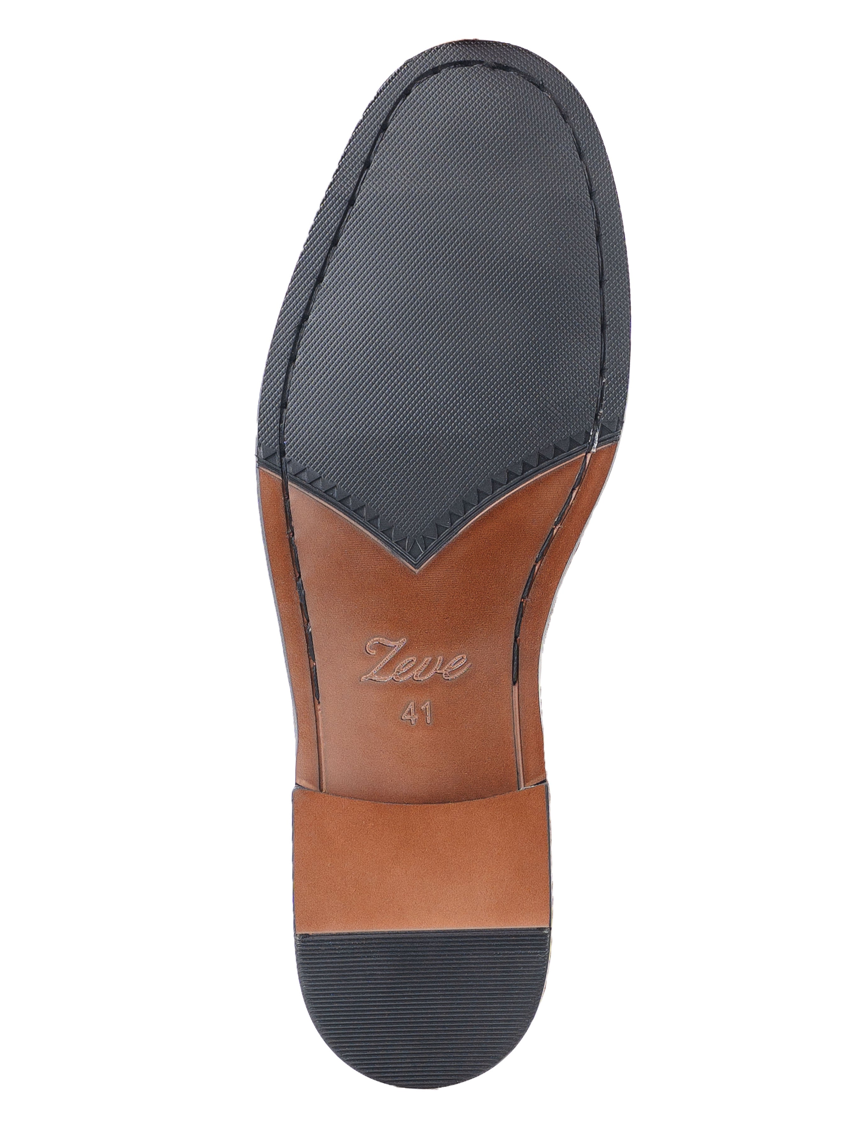 PennyMoccasinLoaferTobaccoBrownSuedeLeatherOutSole - Zeve