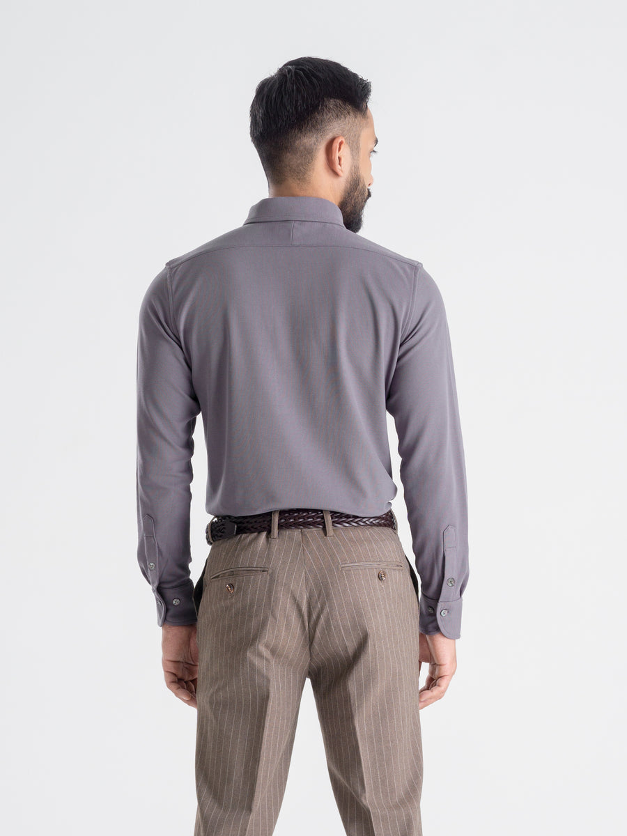 Polo-LS-Button-Down-Grey_03_0616e2aa-0176-48c1-a2a9-da639dca2375 - Zeve