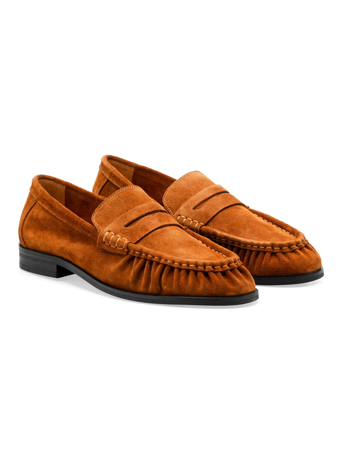 Regent Loafer - Brown Suede Leather