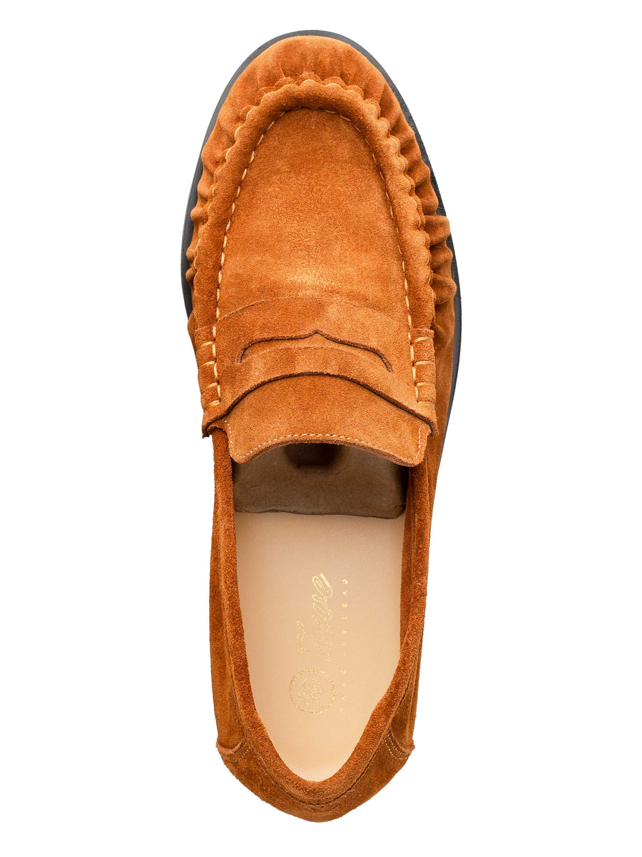Regent Loafer - Brown Suede Leather