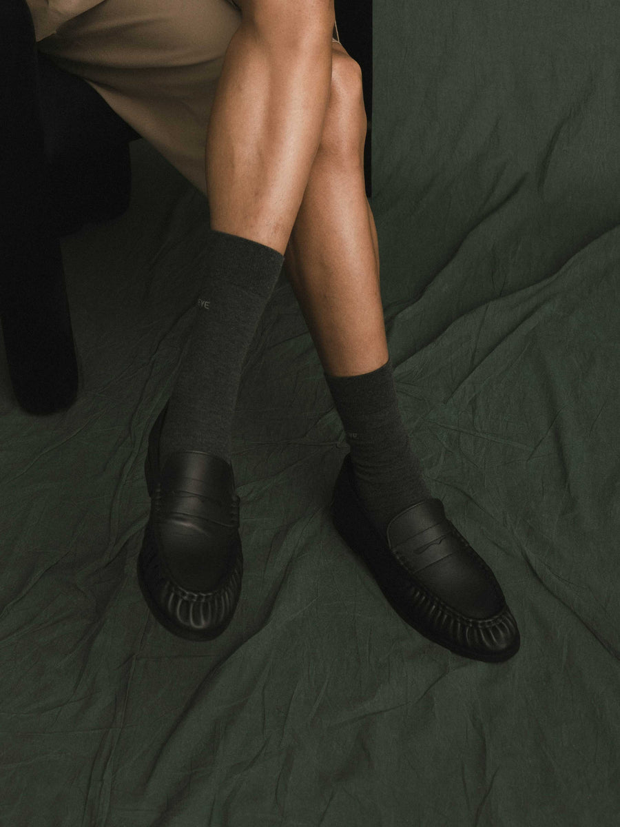 Regent Loafer - Solid Black Leather