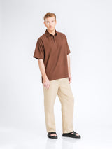 RistoShirtDarkbrown_OpenCollar_2_2c95e2ca-5d8c-4440-82a3-683161490ff6 - Zeve