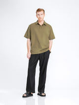 RistoShirtGreen_OpenCollar_1_df458bec-a35f-405e-9228-115c4fd6e24c - Zeve