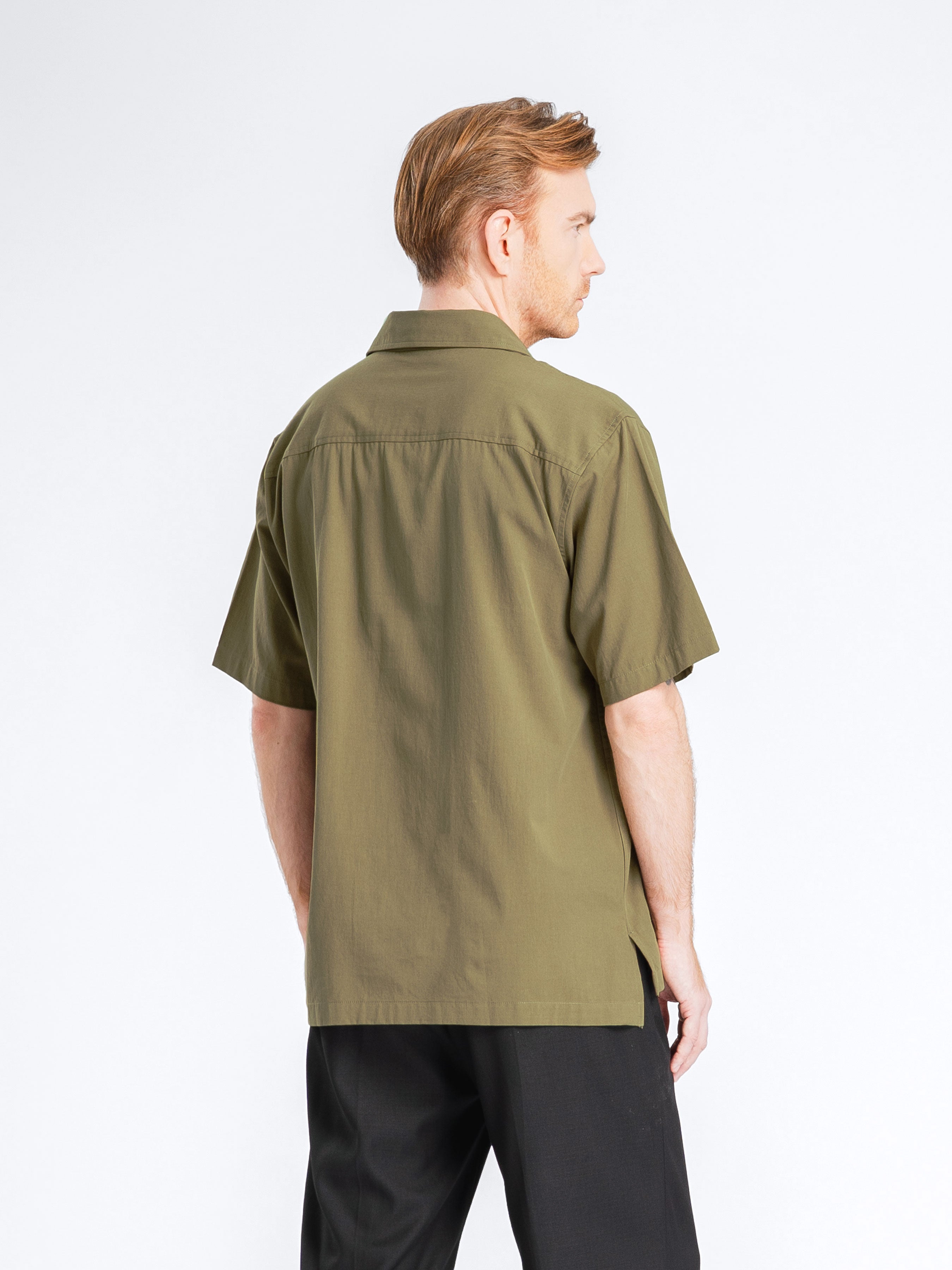 RistoShirtGreen_OpenCollar_3_28616a24-c3df-404d-b045-b4a423b8d272 - Zeve