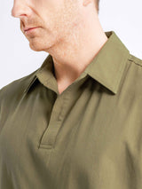 RistoShirtGreen_OpenCollar_6_7466f7b5-39b4-4045-b5af-e1cd45ed8f06 - Zeve